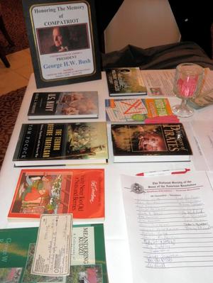 [Literature table at TXSSAR Dallas Chapter meeting: December 8, 2018]