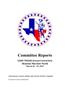 Primary view of [TXSSAR Committee Reports: March 26 - 29, 2015; 2]