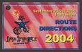 Thumbnail image of item number 1 in: '[Lone Star Ride 2004 key ring route directions]'.