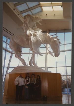 [Four individuals at the National Cowboy & Western Heritage Museum]