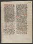 Thumbnail image of item number 1 in: '[Manuscript Leaf from the 15th Century, France]'.