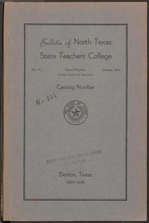 Primary view of object titled 'Catalog of North Texas State Teachers College: 1937-1938'.