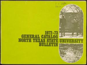 Catalog of North Texas State University: 1972-1973, Undergraduate