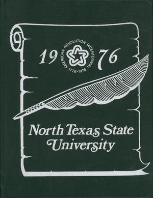 Primary view of object titled 'Graduate Yearbook of North Texas State University, 1976'.