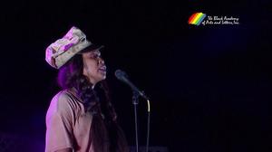 [Erykah Badu performs at Riverfront Jazz Festival, September 1, 2017]