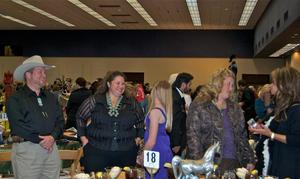 Primary view of object titled '[Attendees at Cowgirl Hall of Fame induction, 2]'.