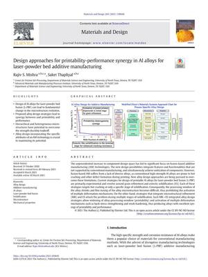 Design approaches for printability-performance synergy in Al alloys for laser-powder bed additive manufacturing