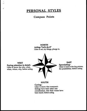 [Activities Cover Sheet: Compass Points]