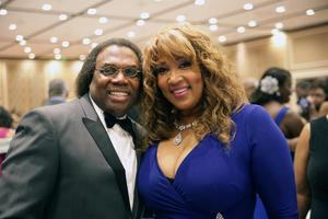 [Curtis King and Kym Whitley at Ties and Tux 2014, 1]