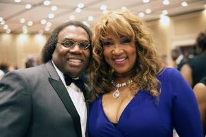 [Curtis King and Kym Whitley at Ties and Tux 2014, 2]