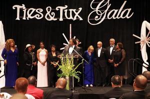 [Curtis King speaks at Ties and Tux 2014, 2]