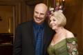 Photograph: [Gretchen Bataille and Dr. Phil at inauguration reception]