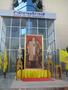 Primary view of [Bhumibol Adulyadej shrine outside of Office of the President building]
