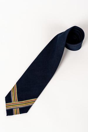 Primary view of object titled 'Linen necktie'.