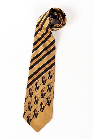 Polo player necktie