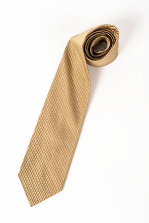 Ribbed silk necktie