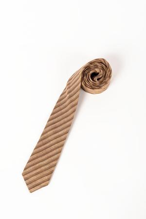 Striped necktie