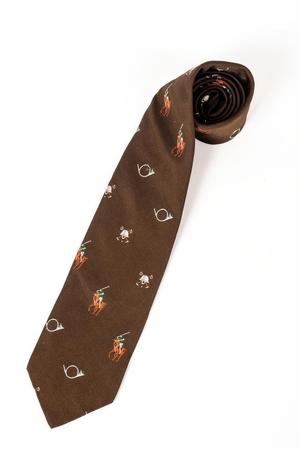 Polo themed necktie
