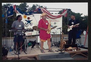 [Tom Brownlee and band: Lone Star Ride 2002 event photo]