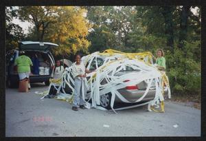 [Janie Bush's car: Lone Star Ride 2002 event photo]
