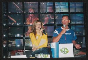 [Two representatives from KDL 106.7: Lone Star Ride 2003 event photo]