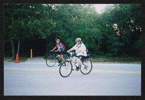 [Cyclists #107 and #192: Lone Star Ride 2003 event photo]