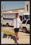 Thumbnail image of item number 1 in: '[Baylor Sportscare bus parked in Decatur: Lone Star Ride 2001 event photo]'.