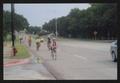Primary view of [Cyclists biking in the left lane: Lone Star Ride event photo]