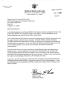 Letter: Executive Correspondence - Letter from Senator Bill Frist to Commissi…