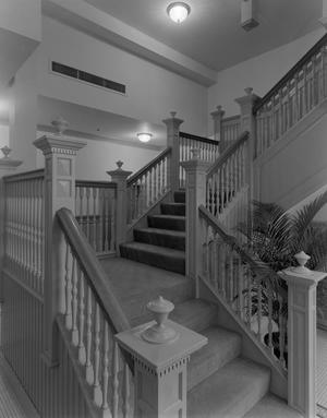[Staircase inside the Knights of Pythias Building]