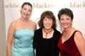 Photograph: [Kathy Hewitt and Anne Fay with Lily Tomlin, 2005 Black Tie Dinner, 1]
