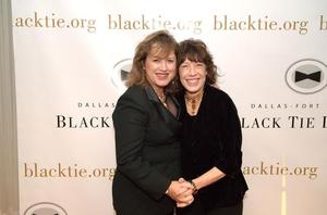 [Woman 1 with Lily Tomlin, 2005 Black Tie Dinner, 2]