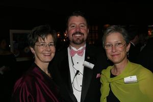 [Mary Stewart Hall, Keith Conklin, and Nancy McCaskell at 2005 Black Tie Dinner]