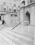 Photograph: [Stairs at the First Christian Church]