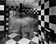 Thumbnail image of item number 1 in: '[A checkered tile bathroom]'.