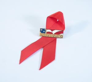 [Gay and Lesbian Victory Fund Pendant and Ribbon, 1994]