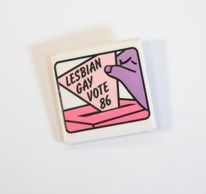 [Lesbian Gay Vote '86, 1986]