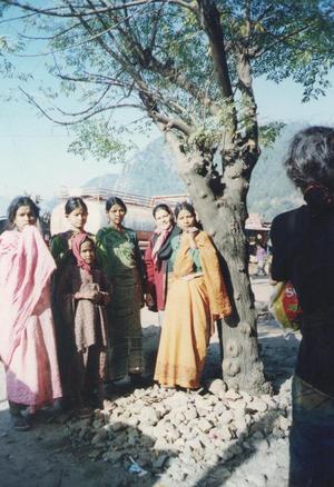 Kalavati and Bhanmati with friends