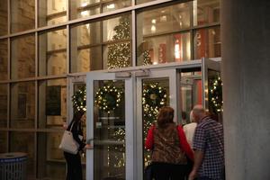 [Foyer entrance at Sounds of the Holidays]
