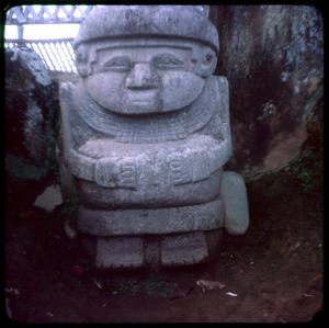 [Sculpture at the Alto de las Piedras Archaeological Park]