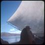 Photograph: [A Taquile Island sailboat on Lake Titicaca]