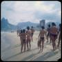 Photograph: [People in bathing suits in Ipanema, Rio de Janeiro, 2]