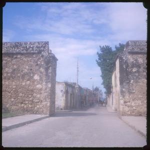 Primary view of object titled '[An Unknown Street in Mexico]'.