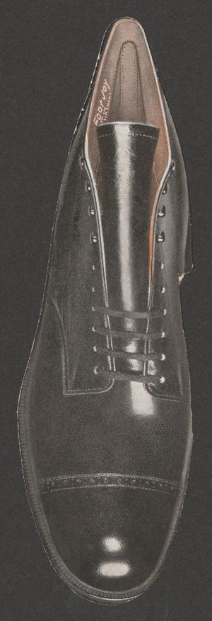 Primary view of object titled '[A Foot Joy shoe style card #8]'.