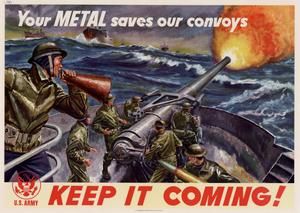 Your metal saves our convoys : keep it coming!