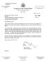 Letter: Executive Correspondence – Letter dated 07/05/2005 to all Commissione…