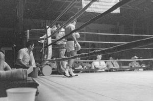 [Photograph of a boxing match #7]