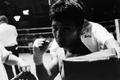Photograph: [Photograph of a boxer]