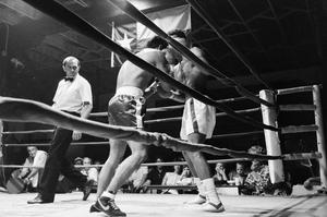 [Photograph of a boxing match #29]