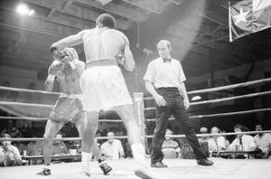 [Photograph of a boxing match #32]